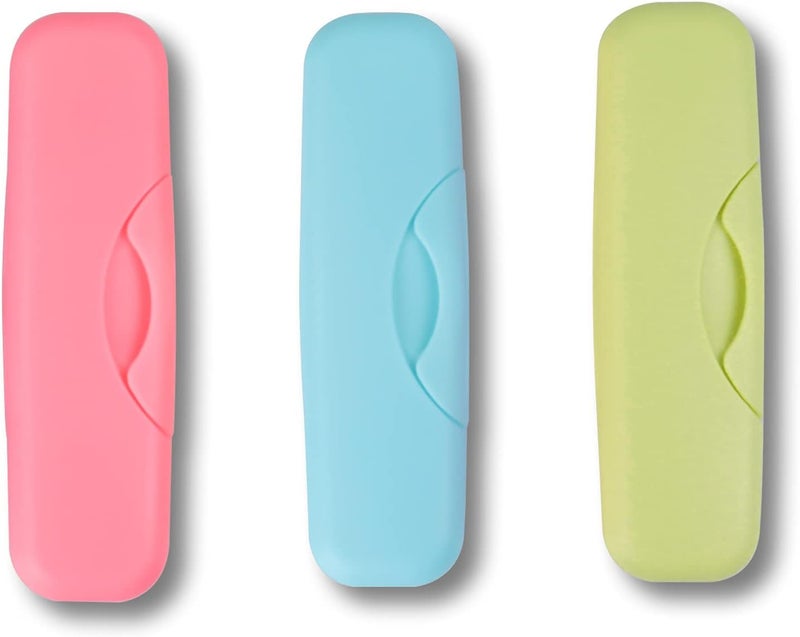 Tuciyke Tuciyke Tampon Storage Bag,Plastic Tampon Organizer Bag Pack of 3 Small Pouch for Feminine Products 6 * 2 * 1inches Portable Period Bags for Women,Ladies,Girls 