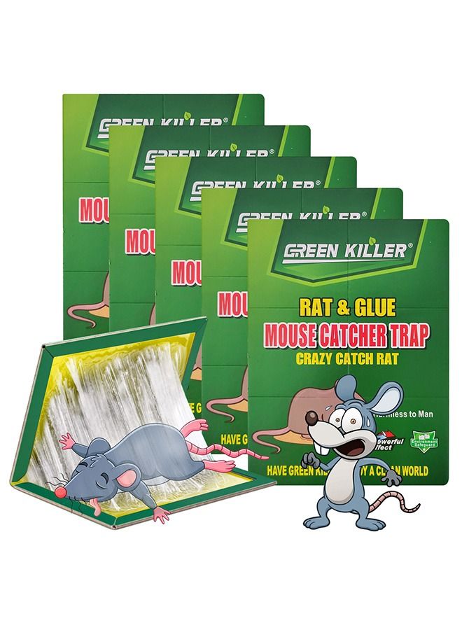 GREEN KILLER 5-Piece Garden Mouse And Rat Glue Traps Set - Image 1