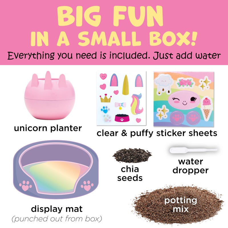 Creativity for Kids Plant-A-Pet: Unicorn, Stocking Stuffers & Unicorn Gifts for Girls, Holiday Stocking Stuffers & Kids Activities (Ages 6+) - Image 3