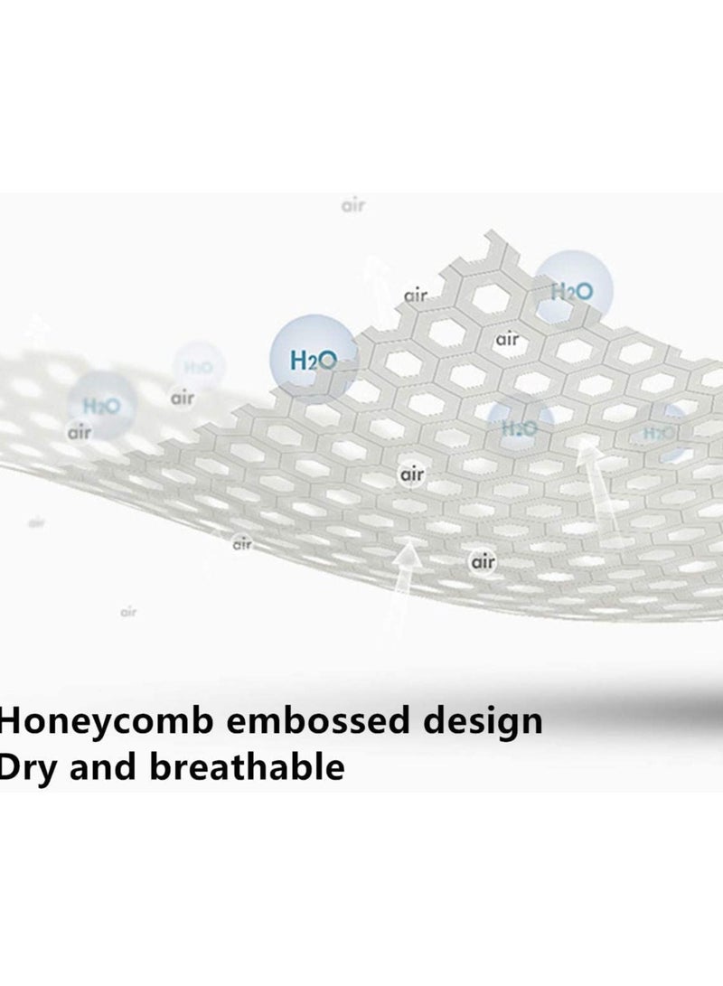 إي وورلد وسادات صدر للرضاعة يمكن التخلص منها لتغذية الأمهات ضرورية لحقيبة المستشفى بطبقات فائقة الامتصاص - Image 5