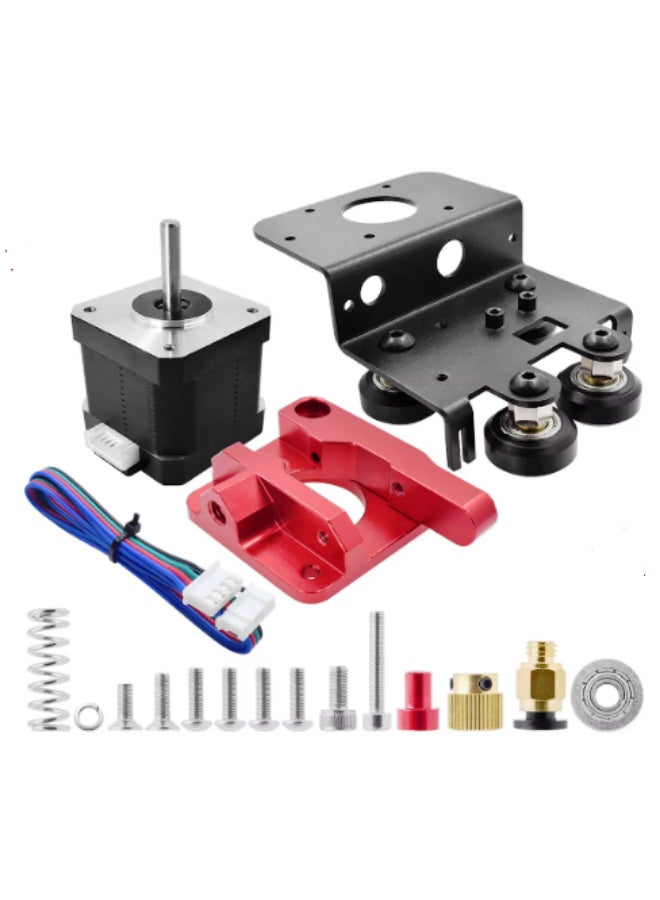 Direct Drive Gantry Plate with Pulleys , Direct Extruder and Motor Compatible with Auto Bed Leveling Sensors and Cooling Ducts (No Sensors-No Cooling Ducts) - Image 2