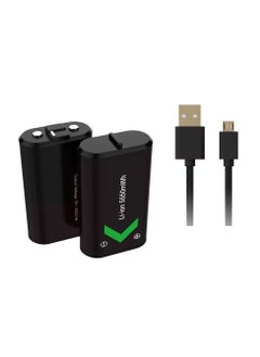 دوبي بطارية قابلة لإعادة الشحن بسعة 5,500 مللي أمبير/ساعة مع كابل MicroUSB بطول 3 أمتار لجهاز Xbox Series S و Xbox Series X، لون أسود  - Image 1