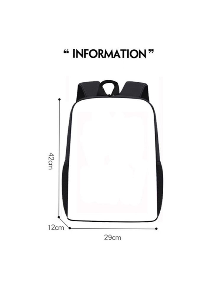 سونيك على ظهره مقلمة قطعتين مجموعة من الحقائب المدرسية للمراهقين وطلاب المدارس الابتدائية الرجال والنساء الترفيه الرياضة على ظهره - Image 2