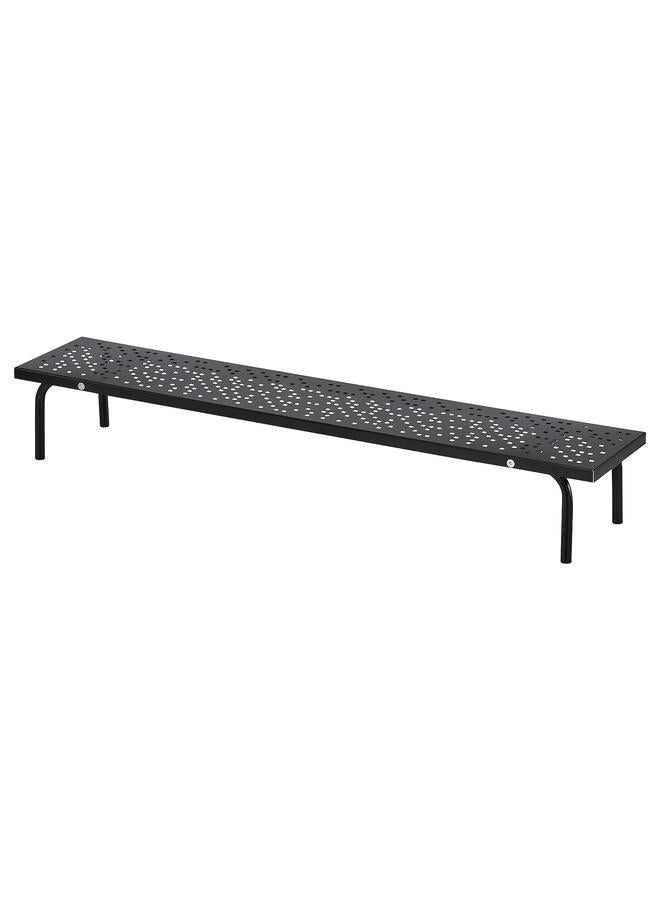 Zaboon Monitor Stand, Black, 97X19 Cm - Image 1