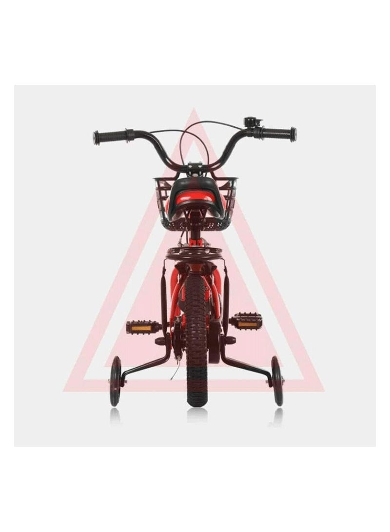 Cool Baby Style 16 inch Kids Bike with Handbrake and Basket with Training Wheels and Fenders Princess Bike - Image 2