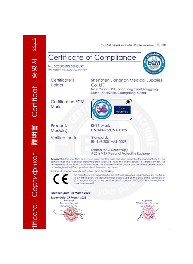 NIBEMINENT 5-Piece KN95 Face Mask - Image 4