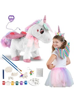 Unicorns Gifts For Girls Unicorn Toys For 3 Year Old Girls And Up Multifunction Remote Control Unicorn Costumes For Girls Diy Painting Kit Crafts For Kids Birthday Gift For Girls Ages 3 4 5 6 7 8
