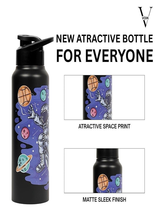 VOIK Stainless Steel Water Bottle | Leak-Proof Reusable Water Bottle for Kids, School, Sports, Gym, Fridge, Home & Office and Outdoor Activities| Eco-Friendly|, 750 milliliters - Image 4