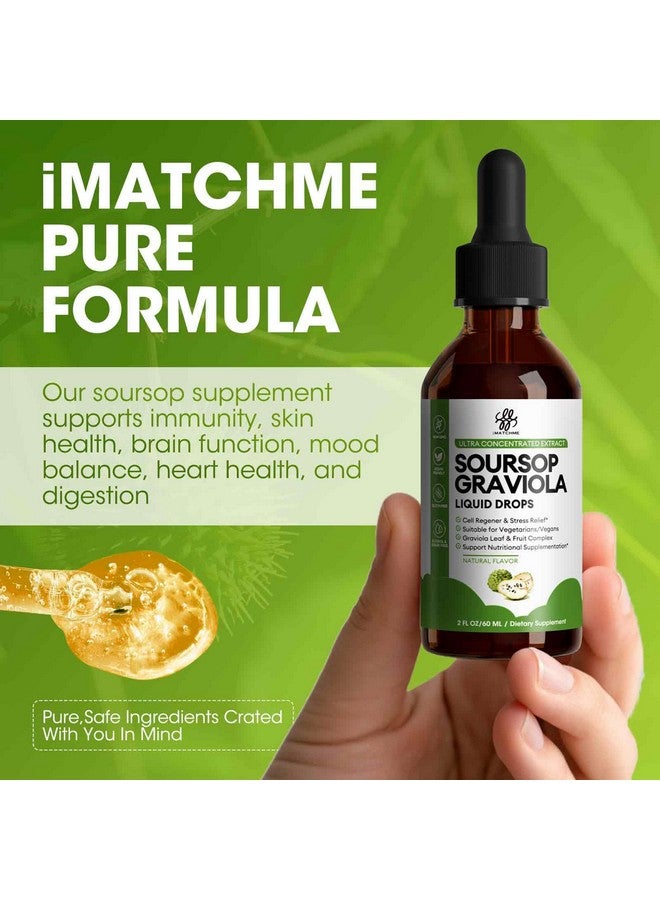 imatchme قطرات سوريوب سوريوب من iMATCHME لدعم الخلايا وتجديدها، دعم جهاز المناعة وصحة الأمعاء، سائل مر سوريوب نقي، امتصاص عالي، خالي من السكر/gluten، نكهة طبيعية، 2 أونصة سائلة - Image 4