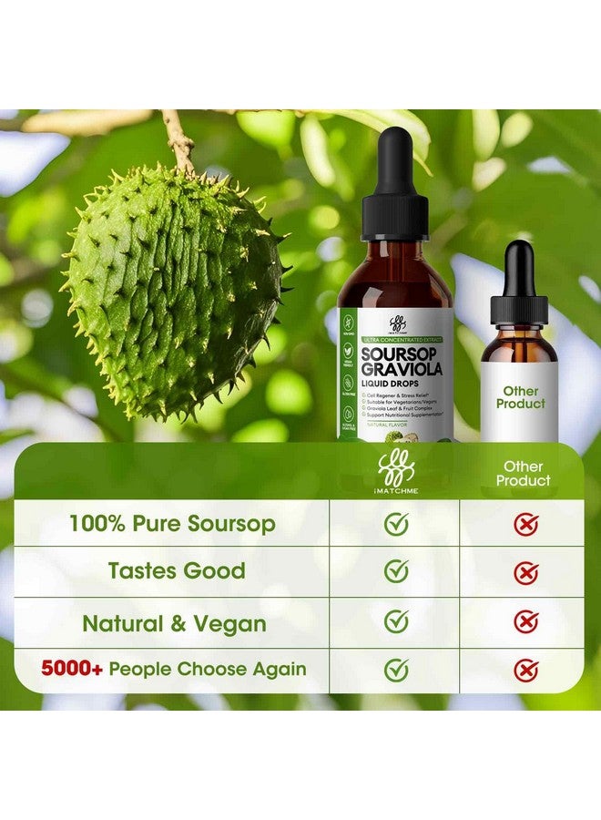 imatchme قطرات سوريوب سوريوب من iMATCHME لدعم الخلايا وتجديدها، دعم جهاز المناعة وصحة الأمعاء، سائل مر سوريوب نقي، امتصاص عالي، خالي من السكر/gluten، نكهة طبيعية، 2 أونصة سائلة - Image 5
