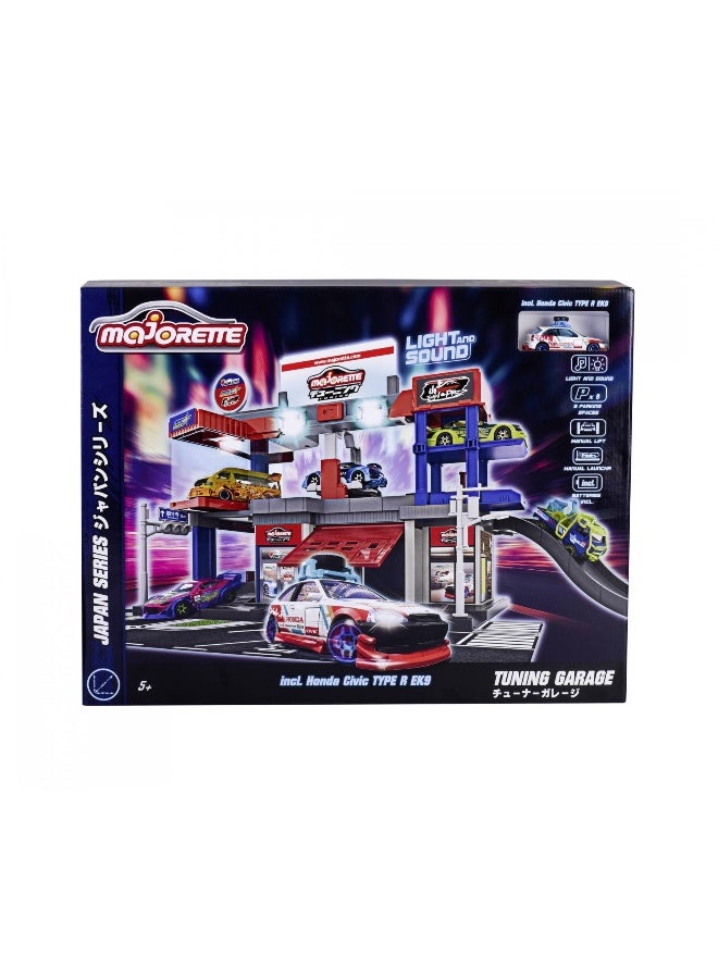 Majorette Japan Series Tuning Garage Playset (46.7 X 22.5 X 23.5 Cm) - Image 1