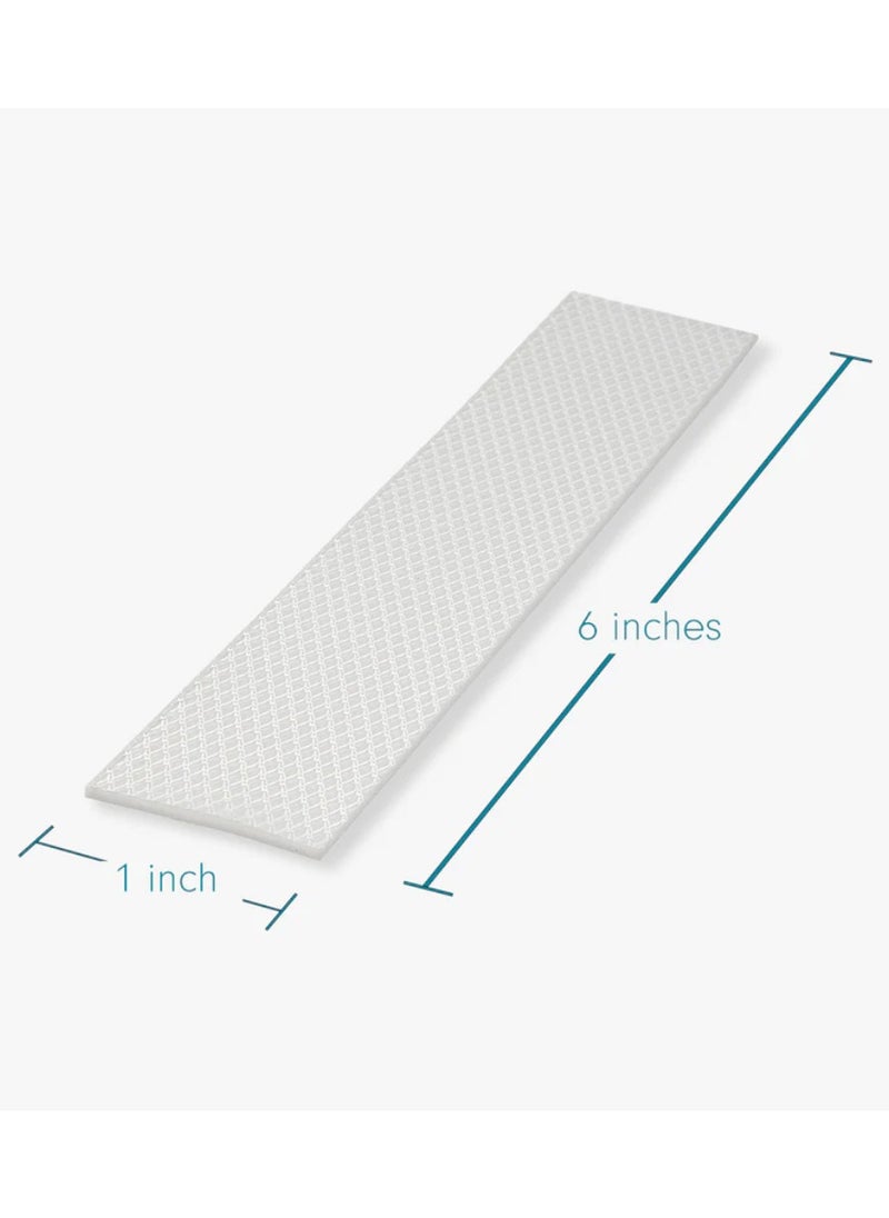 NewGel+ Silicone Strips for Scar Treatment Clear 4 Pieces 2.5 x 15.2 cm  - Image 2