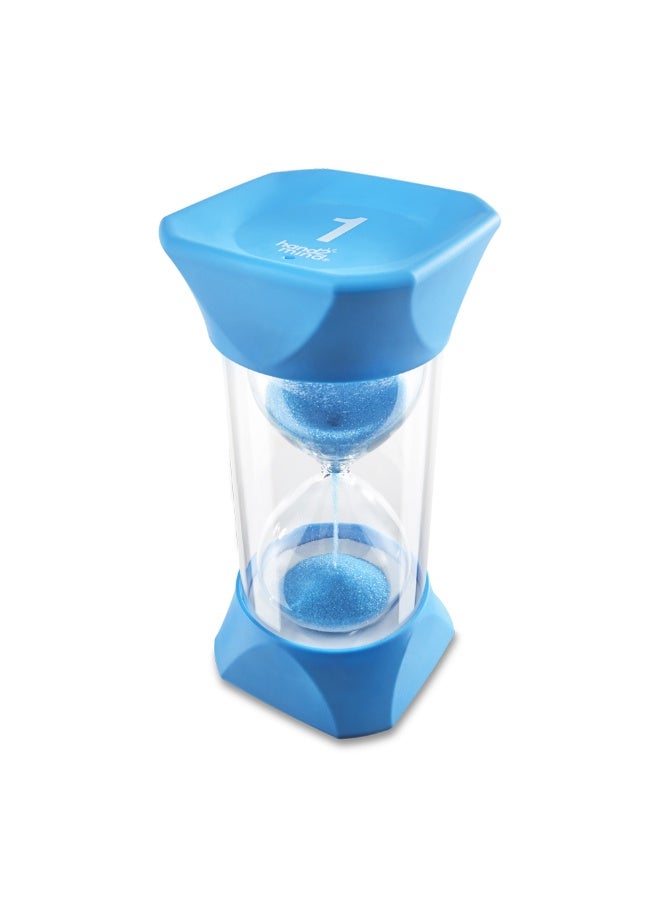 Learning Resources Jumbo Sand Timer (1-Minute, 15Cm X 7Cm, Green, Ages 3+) - Image 2
