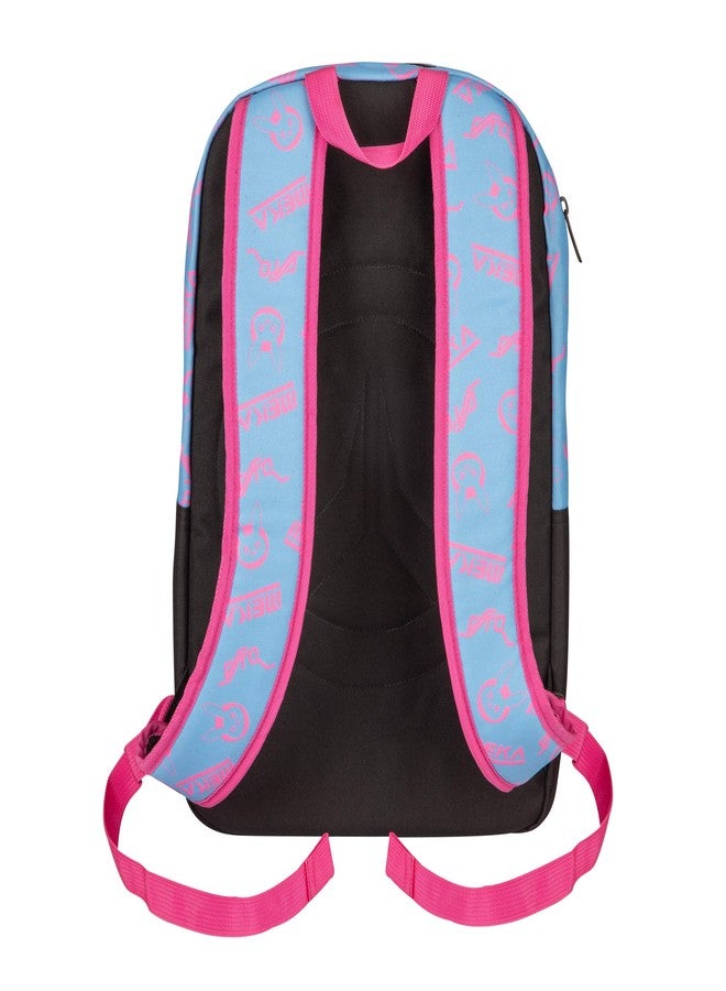JINX Overwatch D.Va Splash Adult Backpack, Blue/Pink, 18" - Image 3