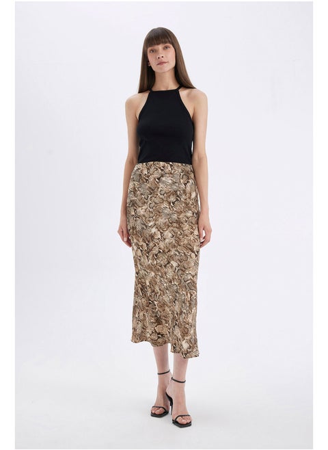 Woman A Line Woven Skirt