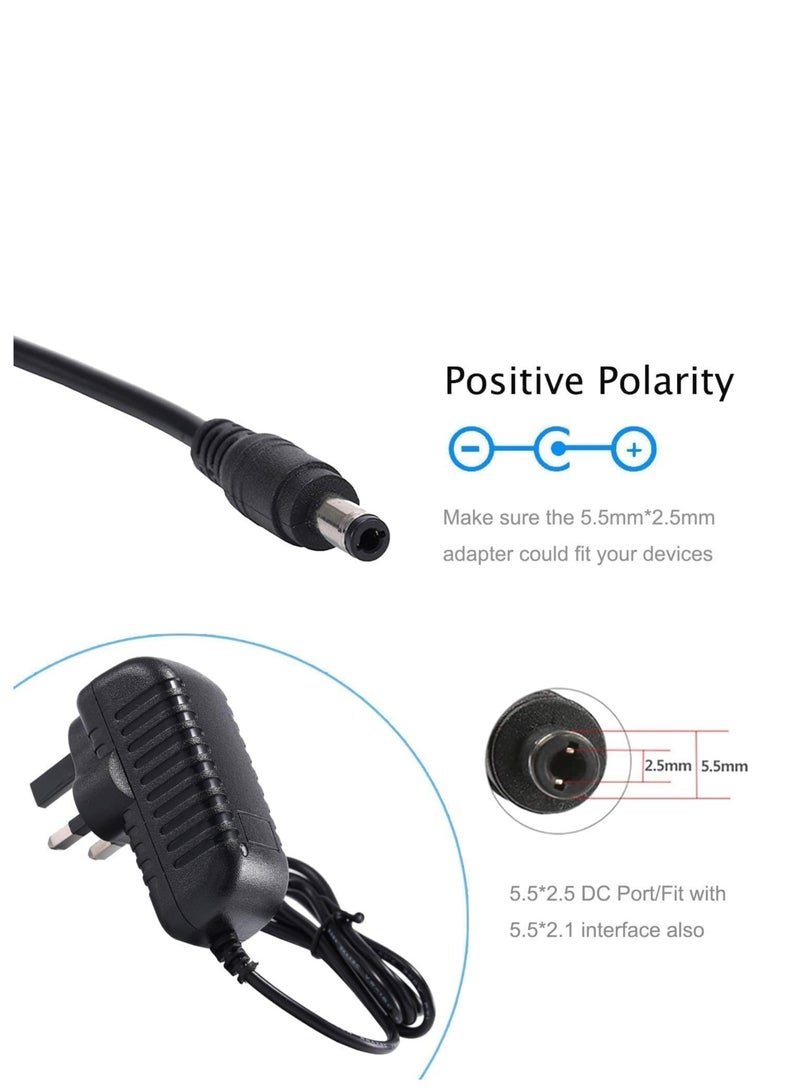 Lucky Sky DC 5V1A محول التيار المتردد محول امدادات الطاقة محول محول الطاقة الجدار تهمة محول للاستخدام المنزلي المهني، أسود. (5 فولت 1 أمبير) - Image 4