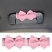 KPFILEH 2PCS Cute Bow Car Inside Door Handle Protector AntiScratch Car Inner Front Rear Door Pull Handle Cover Universal Vehicle Interior Decorative Accessories for Cars Trucks SUVsPink - Image 2