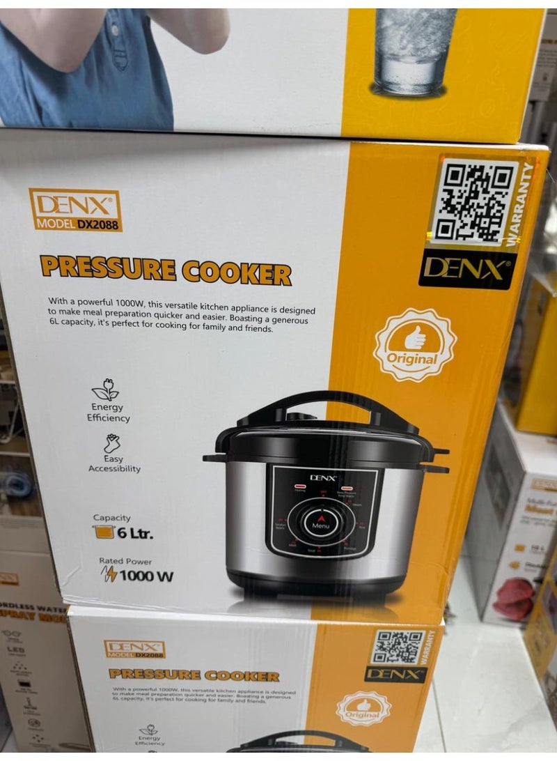 دينكس قدر ضغط كهربائي سعة 6 لتر – DX2088 - Image 3
