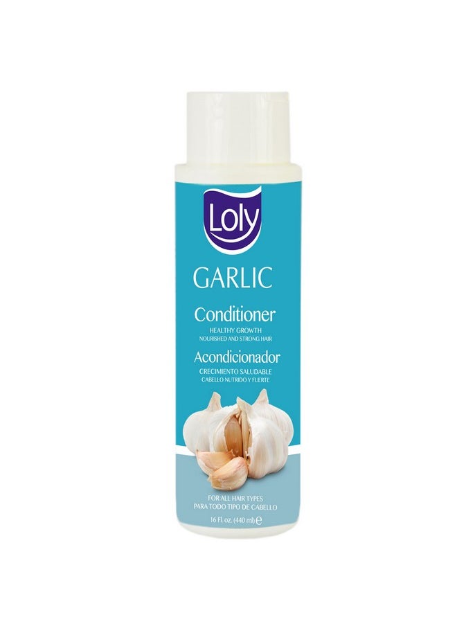 EASY LOOK - Loly Garlic Conditioner Healthy Growth Cabello Nutrido Y Fuerte 16 Oz - Image 1