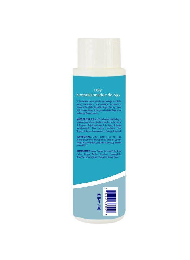 EASY LOOK - Loly Garlic Conditioner Healthy Growth Cabello Nutrido Y Fuerte 16 Oz - Image 1