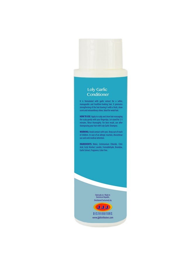 EASY LOOK - Loly Garlic Conditioner Healthy Growth Cabello Nutrido Y Fuerte 16 Oz - Image 1