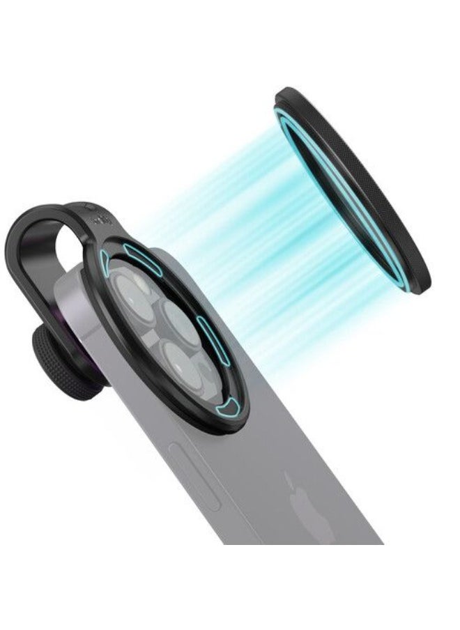 SMALLRIG - SmallRig MagEase Magnetic Smartphone CPL Filter Kit With 52mm Adapter - Image 1