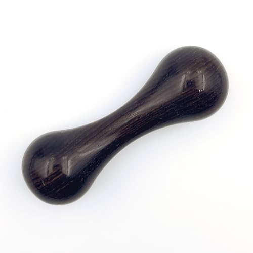LXQQFUN Knucklebone Wooden Bone Toys Portable EDC Desktop Fidget Toys Leisure Finger Skill Toys Suitable for Many Scenes Ebony - Image 5
