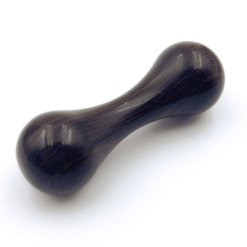 LXQQFUN Knucklebone Wooden Bone Toys Portable EDC Desktop Fidget Toys Leisure Finger Skill Toys Suitable for Many Scenes Ebony - Image 3