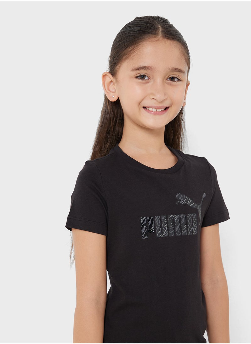PUMA - Youth Essential Animal Graphic T-Shirt - Image 1