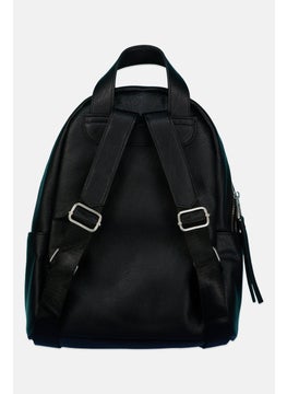 French Connection Women Brand Logo Backpack L 29 x H 35 x W 13 cm, Black  - Image 2