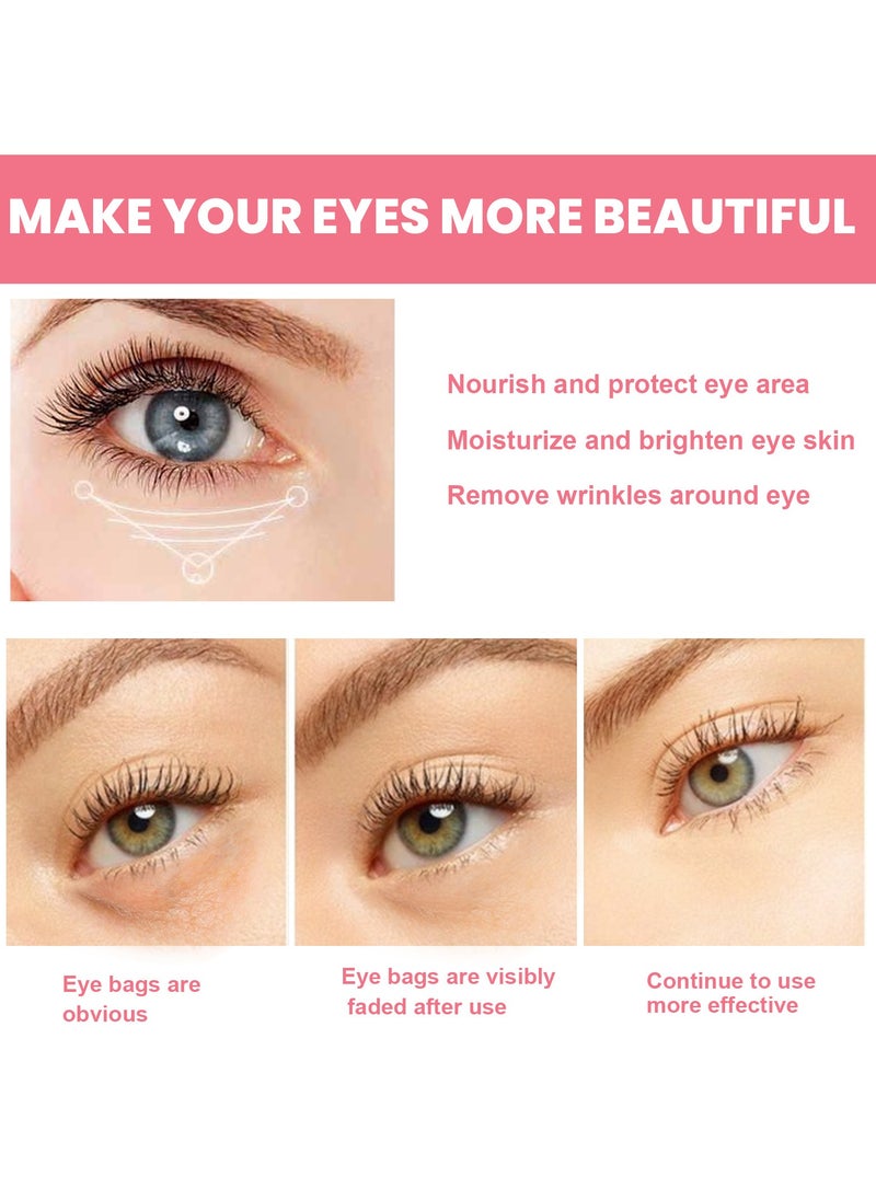 West&Month Eye Stick, Anti Aging Eye Cream, Easy To Use Moisturizing Under Eye Cream For Puffy Eyes, Dark Circles, Eye Bags, Crows Feet, Reduces Fine Lines and Wrinkles  - Image 2
