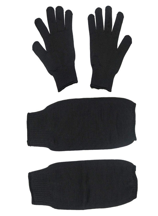Bac-kitchen Bird Training Anti-Bite Gloves, Level 5 Protection, Parrot Chewing Working Safety Protective Gloves for Small Animal Pet Squirrels Hamster Parrotlets Cockatiels Finch Macaw (Gloves + Arm Sleeves) - Image 2