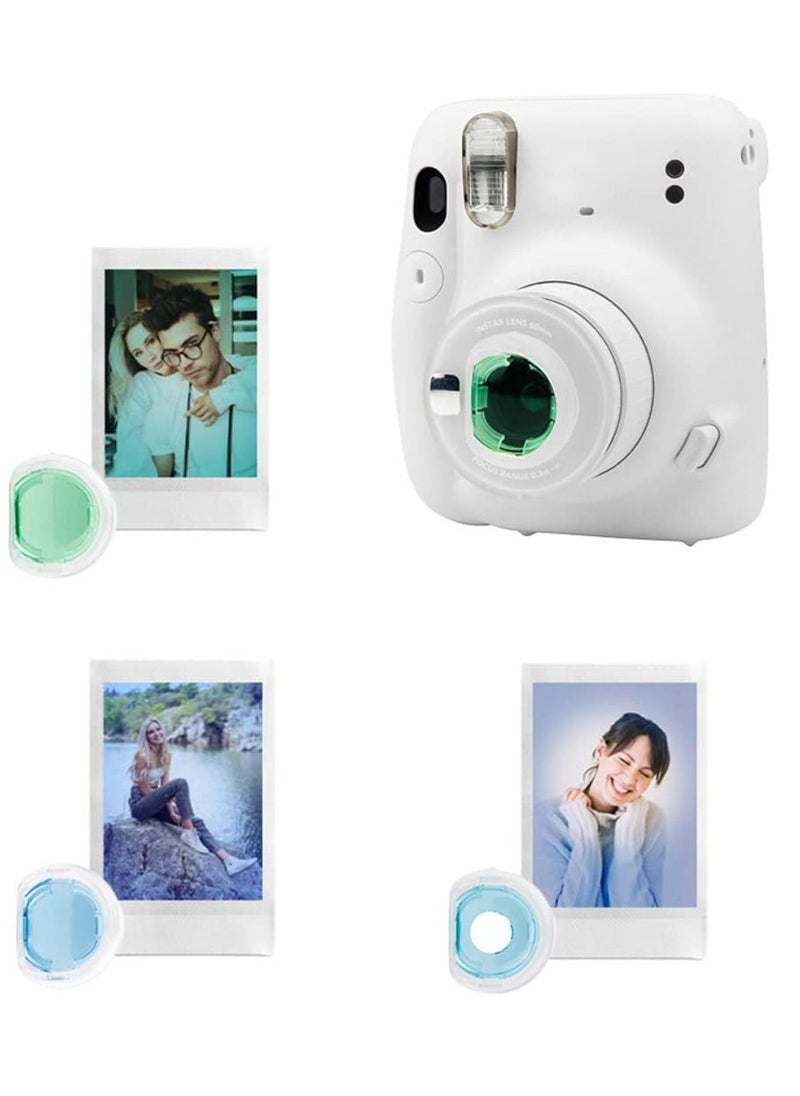 Y&D Close Up Color Lens Filter Set Compatible with for Fujifilm Instax Mini 11 Instant Camera 6 Pieces  - Image 4