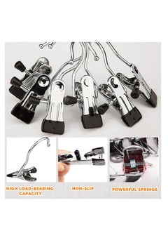 Oasisgalore 20 Pack Hook Boot Clips Hanging Clothes Pins Hooks Clothes Pegs for Pants,Shoes,Towel and More  - Image 3