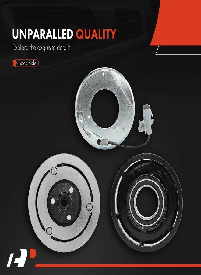 A-Premium A/C Compressor Clutch Kit Replacement for Suzuki Grand Vitara 2009-2013 Kizashi XL-7, 12V, 6PK, 110MM - Image 5