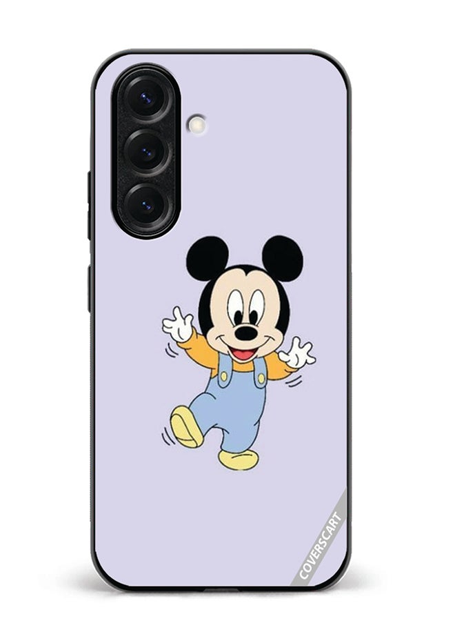 Protective Case Cover For Samsung Galaxy S25 Mickey Mouse Design Multicolour