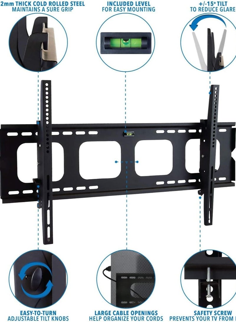 15 Degree Up & Down Tilt Wall Mount LED TV Bracket for 37-70'' ATLB37-70T - Image 3