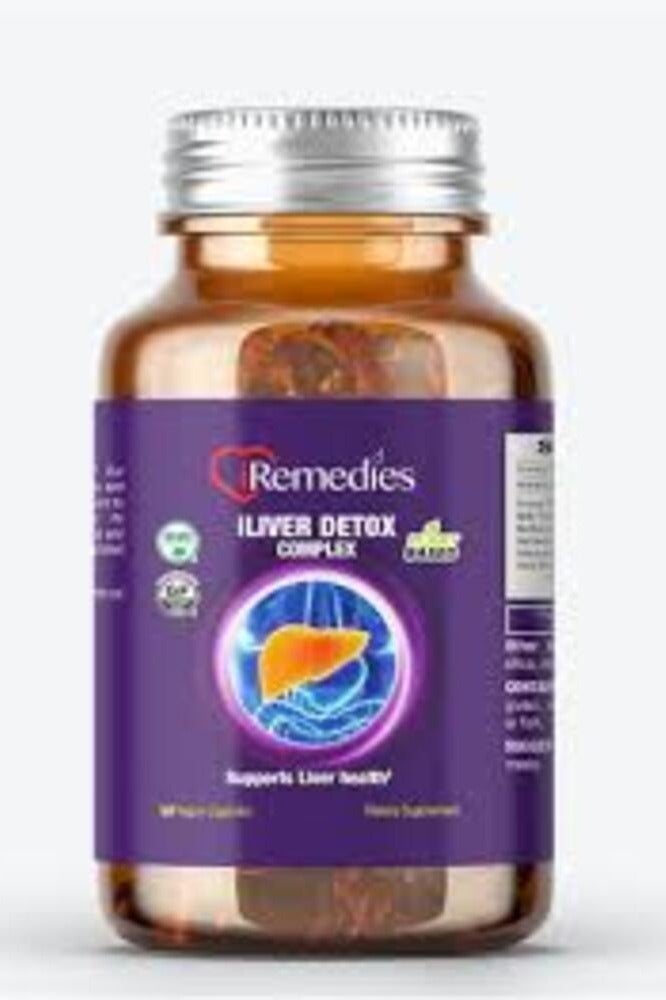 iRemedies iLiver Detox Complex 60 Vegan Caps 