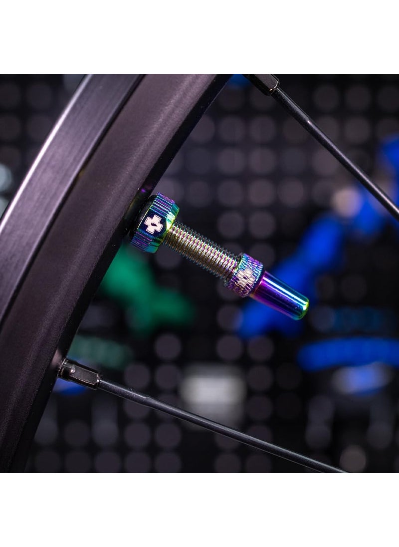 Muc Off Muc-Off Tubeless Valves/44mm/Iridescent V2  - Image 5