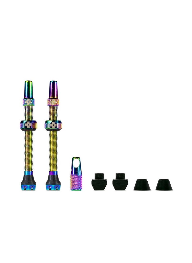 Muc Off Muc-Off Tubeless Valves/44mm/Iridescent V2  - Image 1