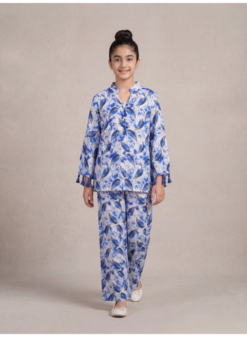 LUSHA Cobalt Cloud Two-Piece Set - Image 1