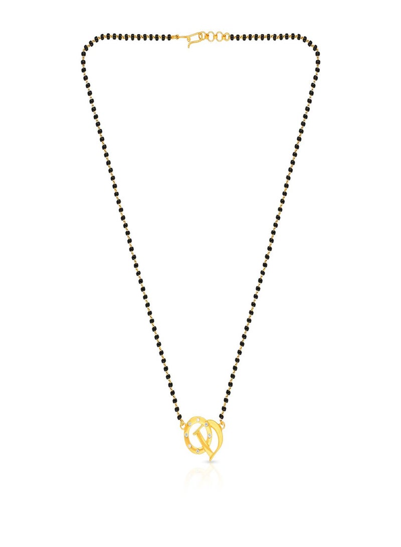 Malabar Gold and Diamonds 22 Carat 916 Purity Gold Mangalsutra MG1268722Y16 for Women  - Image 1