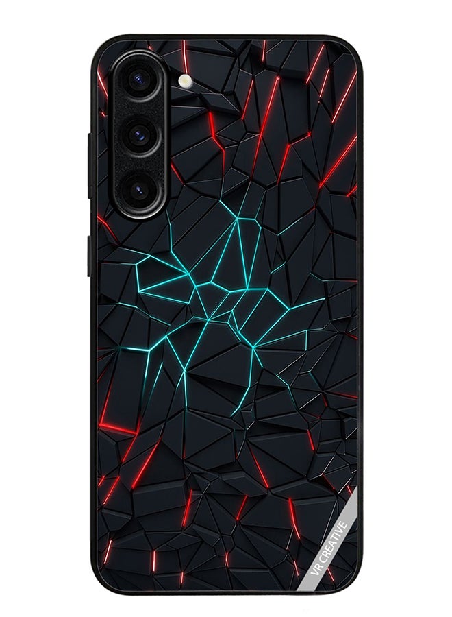 VR CREATIVE Protective Case Cover For Samsung Galaxy S23 FE Abstracts Design Multicolour - Image 1