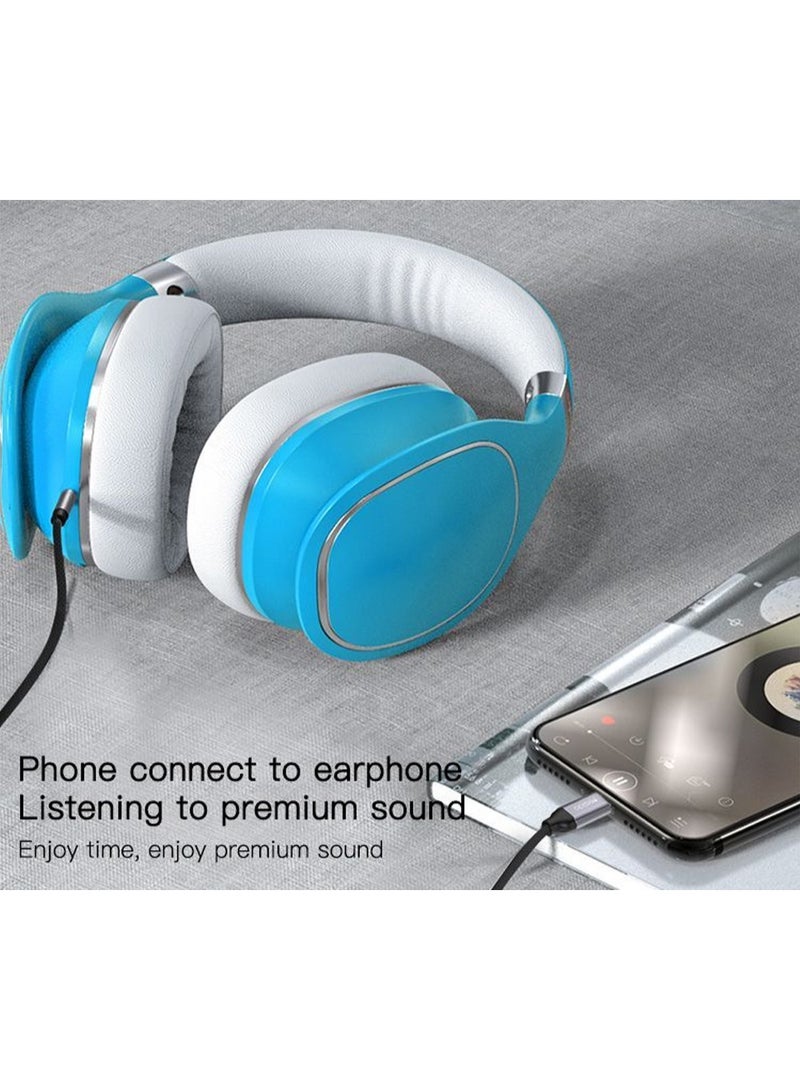 يسيدو كابل صوت Yesido YAU20 من Type-C إلى AUX (3.5 مم) بطول متر واحد، محول صوت USB-C إلى مقبس 3.5 مم، نقل عالي السرعة، موصل من سبائك الألومنيوم، وتصميم متين مقاوم للتشابك. - Image 5