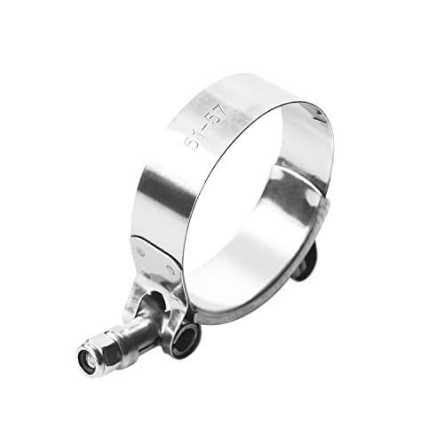 MINERGUY T Bolt Hose Clamp 1 34 Inch MinerGuy Stainless Steel Working Range 51mm 57mm for 175 Hose ID Turbo Intake Intercooler Clamp 4 Pack - Image 3