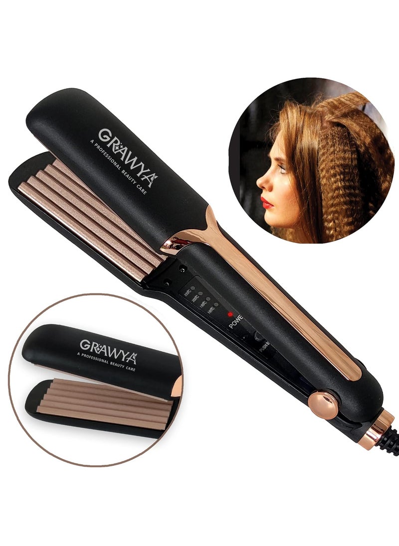 PROFESSIONAL PROFESSIONAL Grawya Hair Crimper For Women Neo Tress Crimp Hair Styler Hair Crimping Without Damage Multicolour  - Image 3