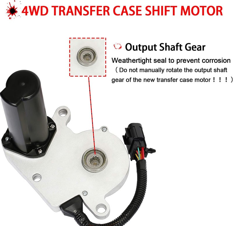 NITOYO 600-910 4WD Transfer Case Shift Encoder Motor for Cadillac, Chevy, Dodge, GMC - Image 4