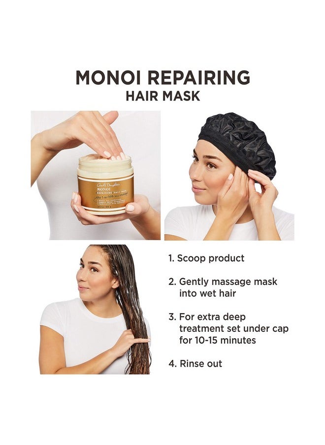 Carol's Daughter - Carol’S Daughter Monoi Deeply Repairing Hair Mask With Monoi Oil Made From Tahitian Tiare Gardenia Flowers And Coprah Coconut Oil And No Parabens, 7 Oz - Image 1