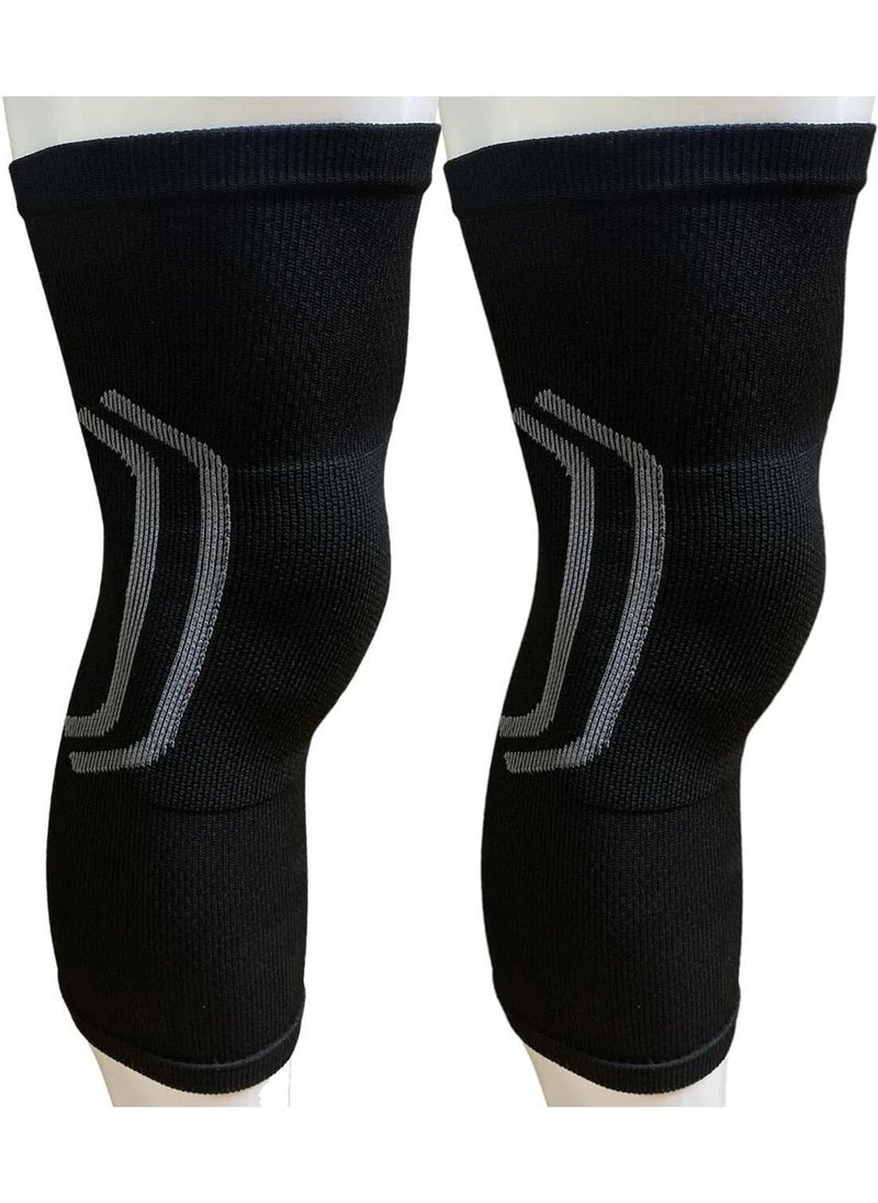 CK Spor ts Basketball Knee Pad 1 Pair Sports Knee Pad Running Knee Pad Flexible Athlete Knee Pad  - Image 1