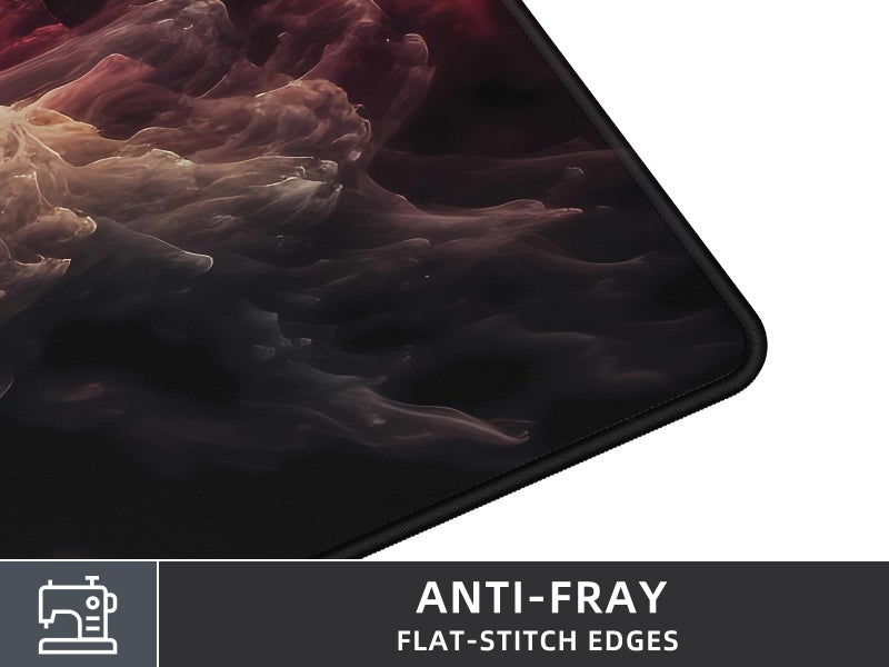 Rinaze Large Gaming Mouse Pad Desk Mat with Superior Micro-Weave Cloth, XXL Big Mousepad with Stitched Edges, Anti-Slip Desk Keyboard Pad for Gaming, Office and Home - Image 3